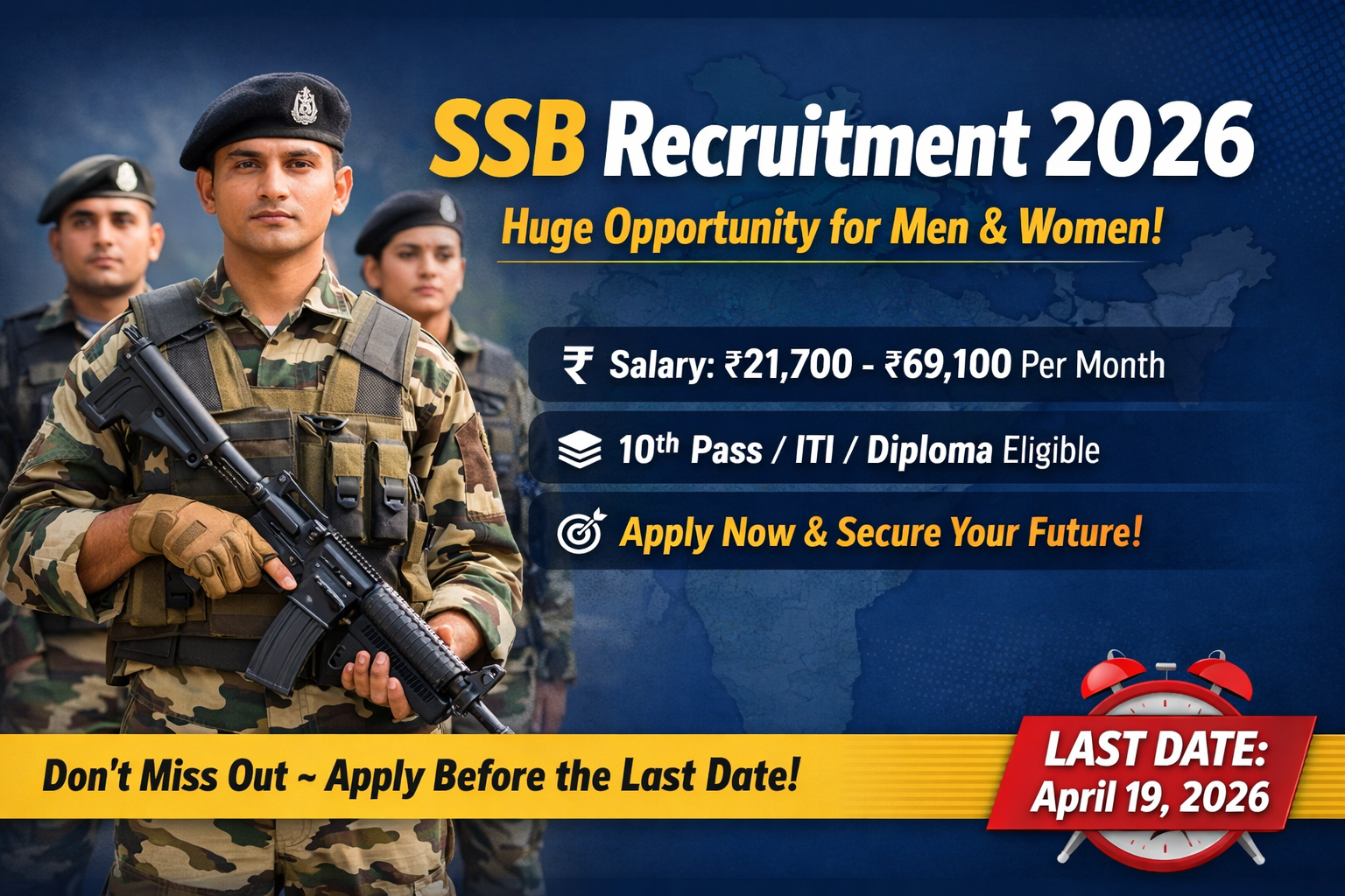SSB Recruitment 2026