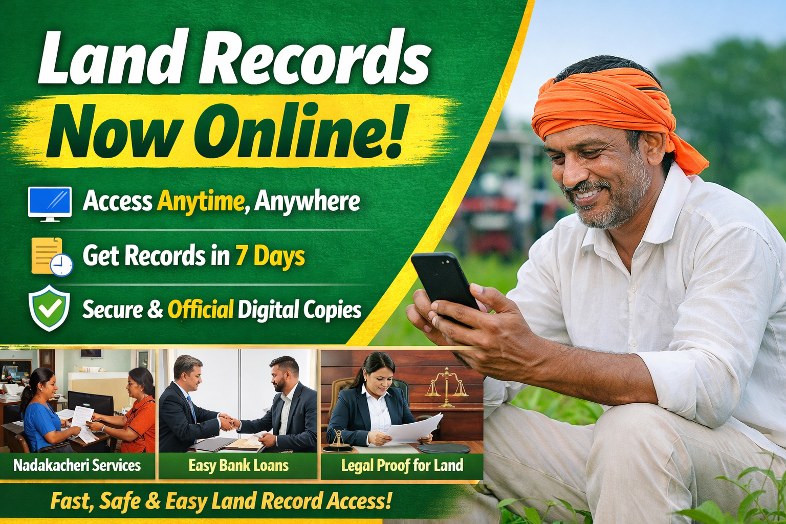 Land records go online in India