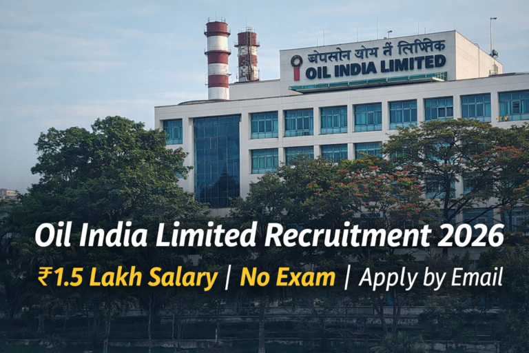 Oil India Consultant Recruitment 2026