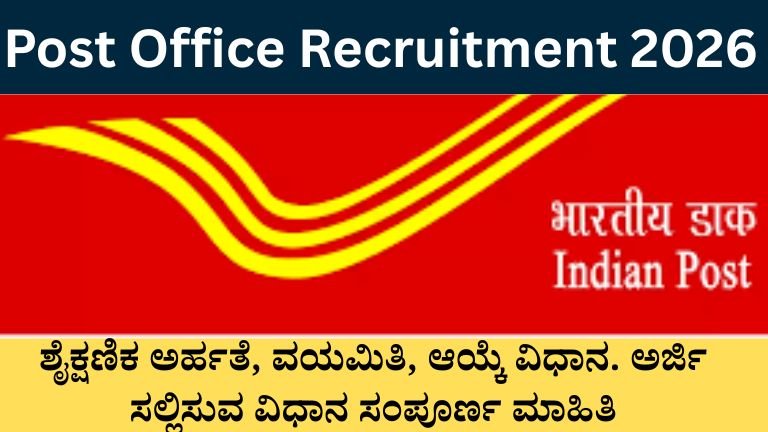 post office recruitment 2026